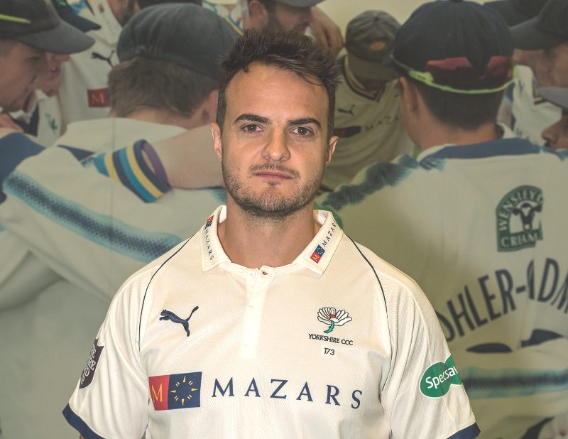 Jack Brooks Yorkshire CCC bowler