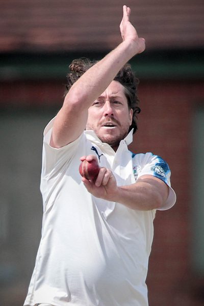 RYAN SIDEBOTTOM BOWLS FOR YORKSHIRE