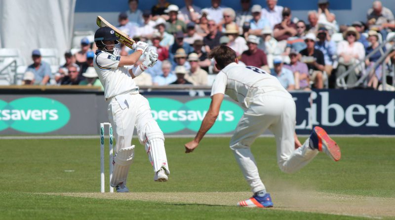 Joe Root bats for Yorkshire