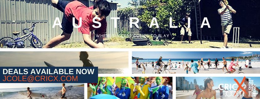 Australia with CricX