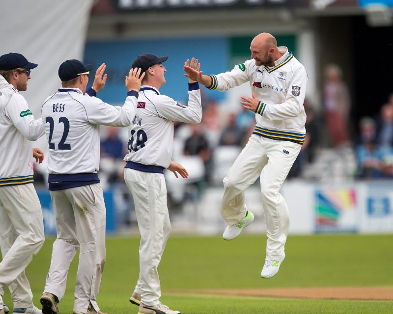 Yorkshire CCC player Adam Lyth