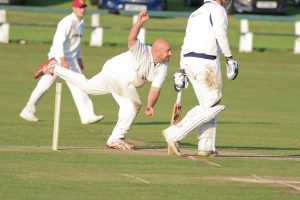 Chris Brice Woodlands cricket club