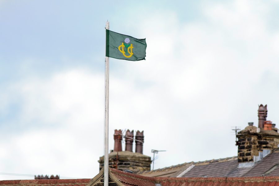 undercliffe cricket club flag